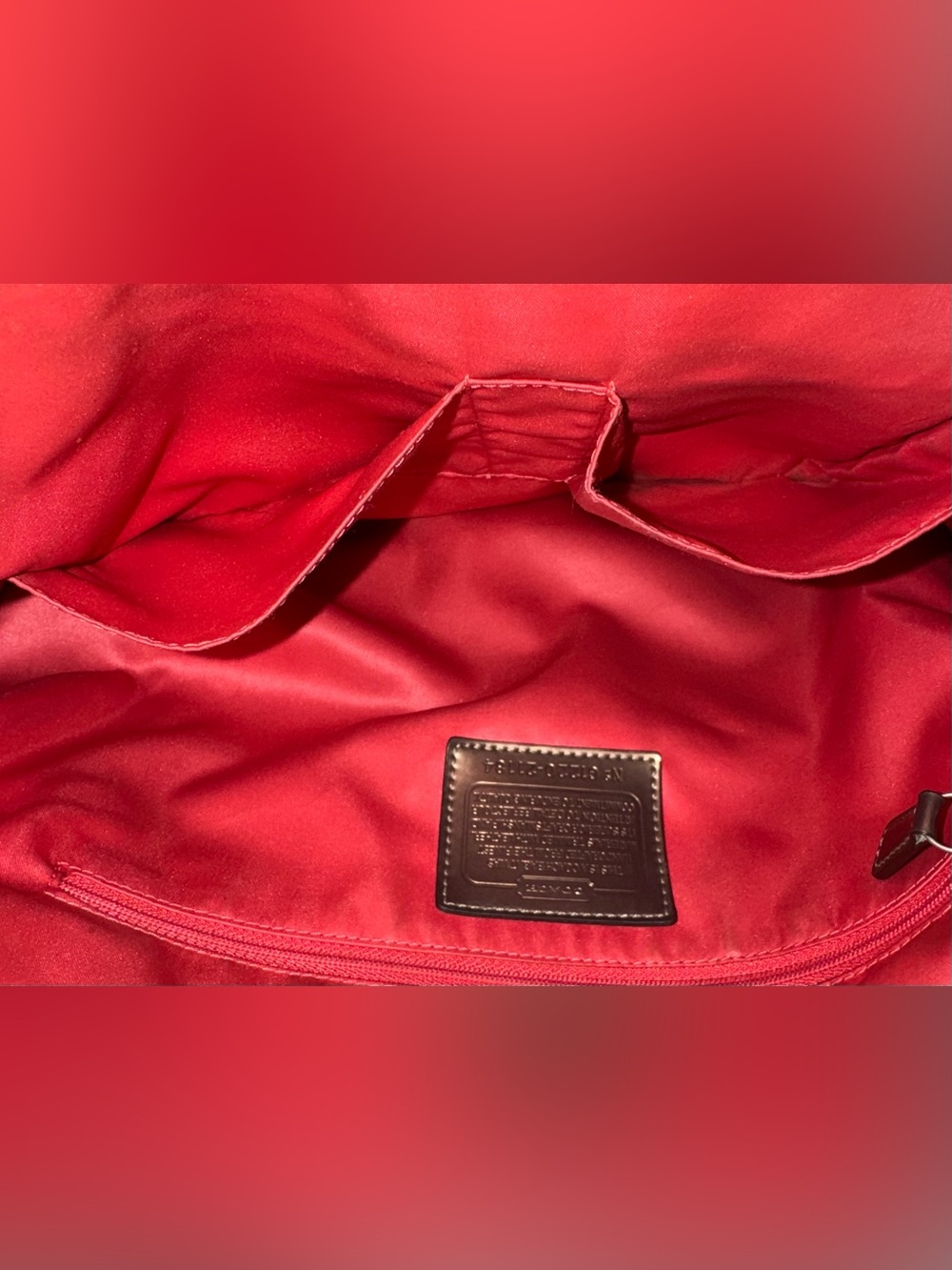 Coach Poppy Signature C Glam Tote - Picture 14 of 15